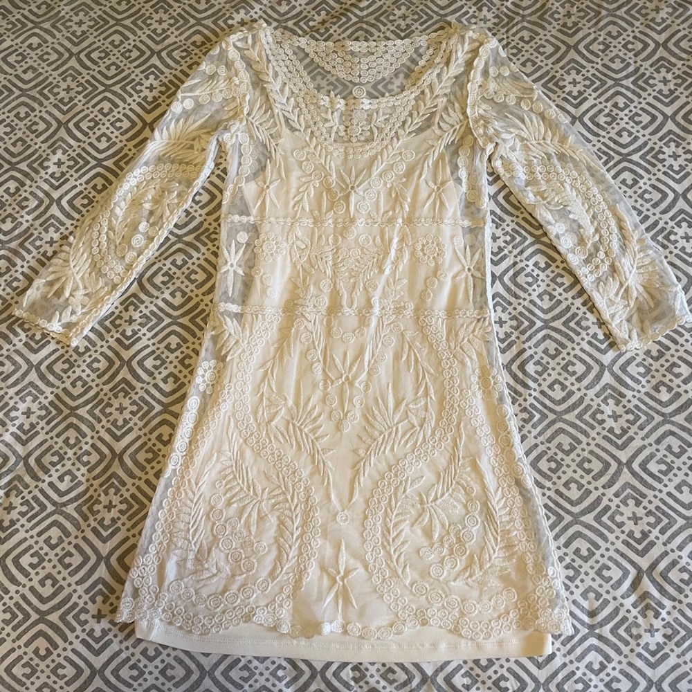 Express tight lace dress